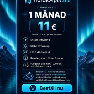 Nordic IPTV 1 månad